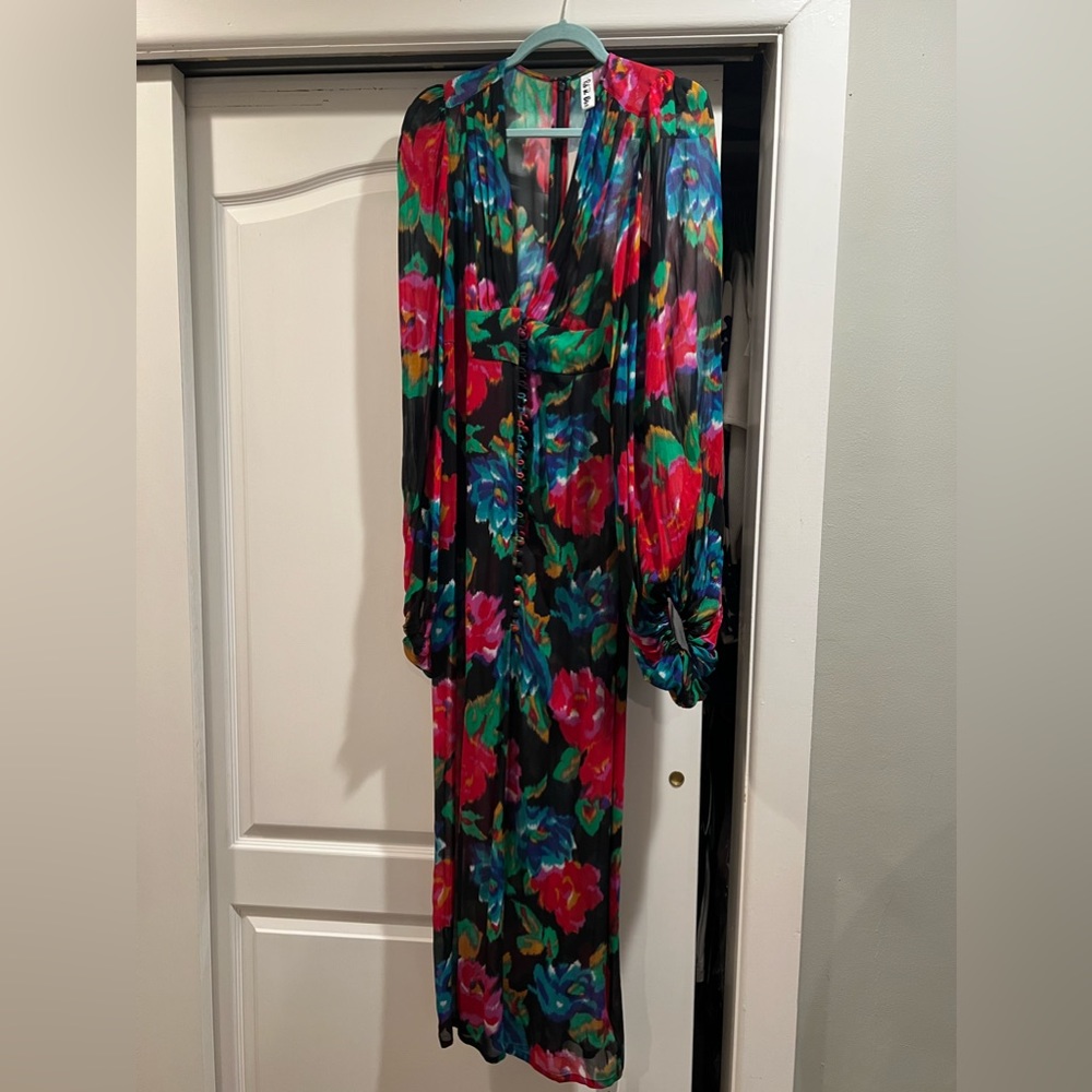 Zipper is stuck - brand new Rat and boa ferreira dress size small
